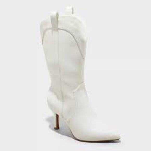 Women's Bryce Ankle Boots Memory Foam Ultimate Comfort White Various Sizes - Picture 2 of 5